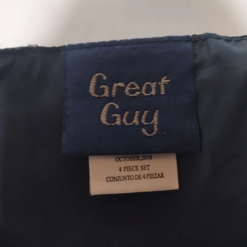 Boys' Navy Pinstripe Vest - Blue